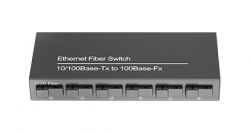 100 megabit 6 optical 2 electrical transceiver