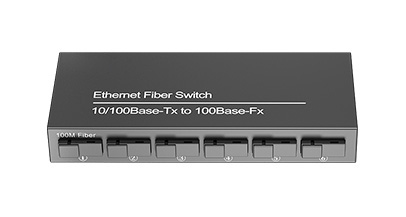 6 optical and 2 electrical fiber optic switch
