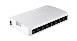 8-port switch (plastic shell)