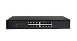 16-port switch with 100 Gigabit iron shell