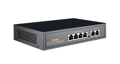 100 Gigabit 4+2 POE switch