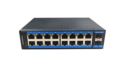 2 Optical 16 electrical SFP industrial-grade switch