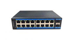 2 Optical 16 electrical SFP industrial-grade switch