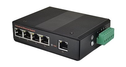 Industrial-grade 5-port switch