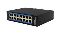 Industrial-grade 16-port switch