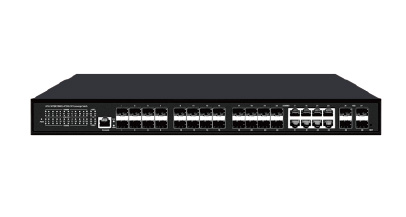 Managed 40,000 Gigabit + 24 Gigabit + 6 Gigabit SFP switch