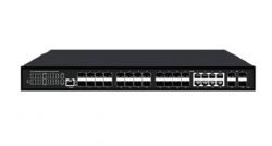Managed 40,000 Gigabit + 24 Gigabit + 6 Gigabit SFP switch