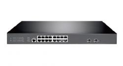 Managed Gigabit 2-optical 16-power SFP switch