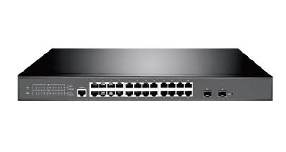 Managed Gigabit 2-optical 24-electric SFP switch