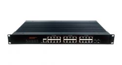 Industrial-grade managed Gigabit 2-optical 24-electric SFP switch