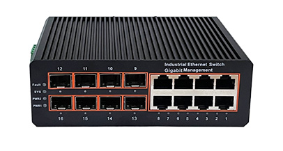 L2 management combined with a ring network can expand the PoE (Power over Ethernet) switch. 