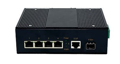 Industrial-grade Gigabit 4+1+1 Power over Ethernet (POE) switch 