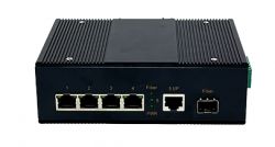 Industrial-grade Gigabit 4+1+1 Power over Ethernet (POE) switch 